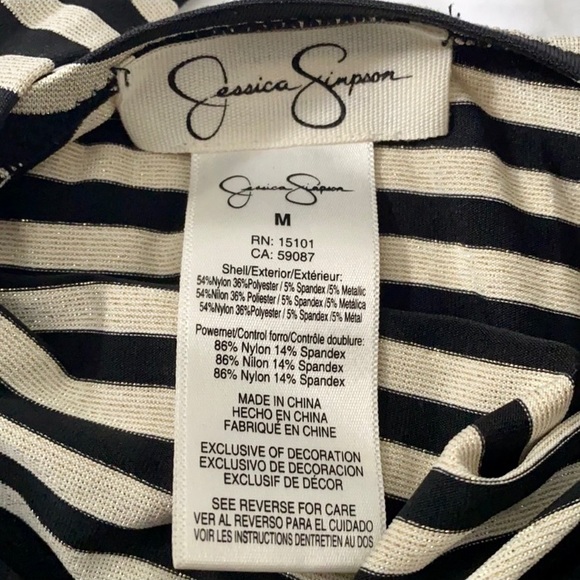 Jessica Simpson Tankini Halter Swim Top - Picture 4 of 4